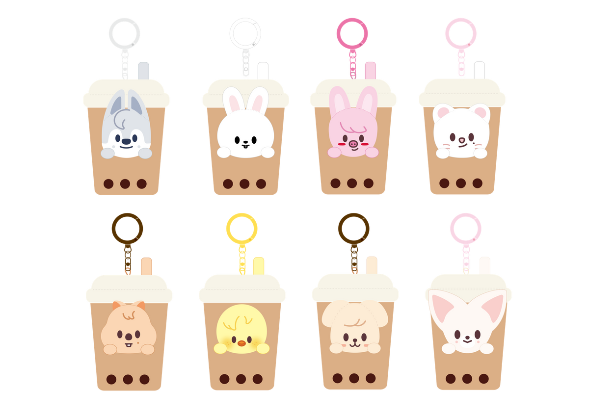 SKZOO KEYRING BUBBLE TEA Ver.
