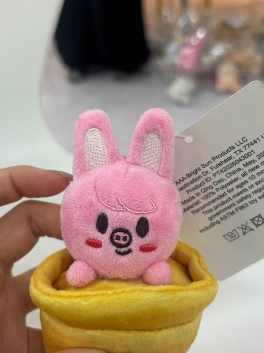 SKZOO KEYRING EGG TART Ver.