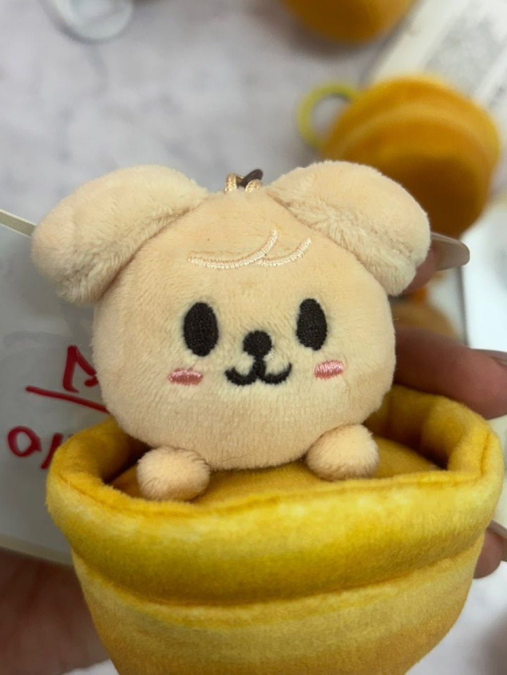 SKZOO KEYRING EGG TART Ver.